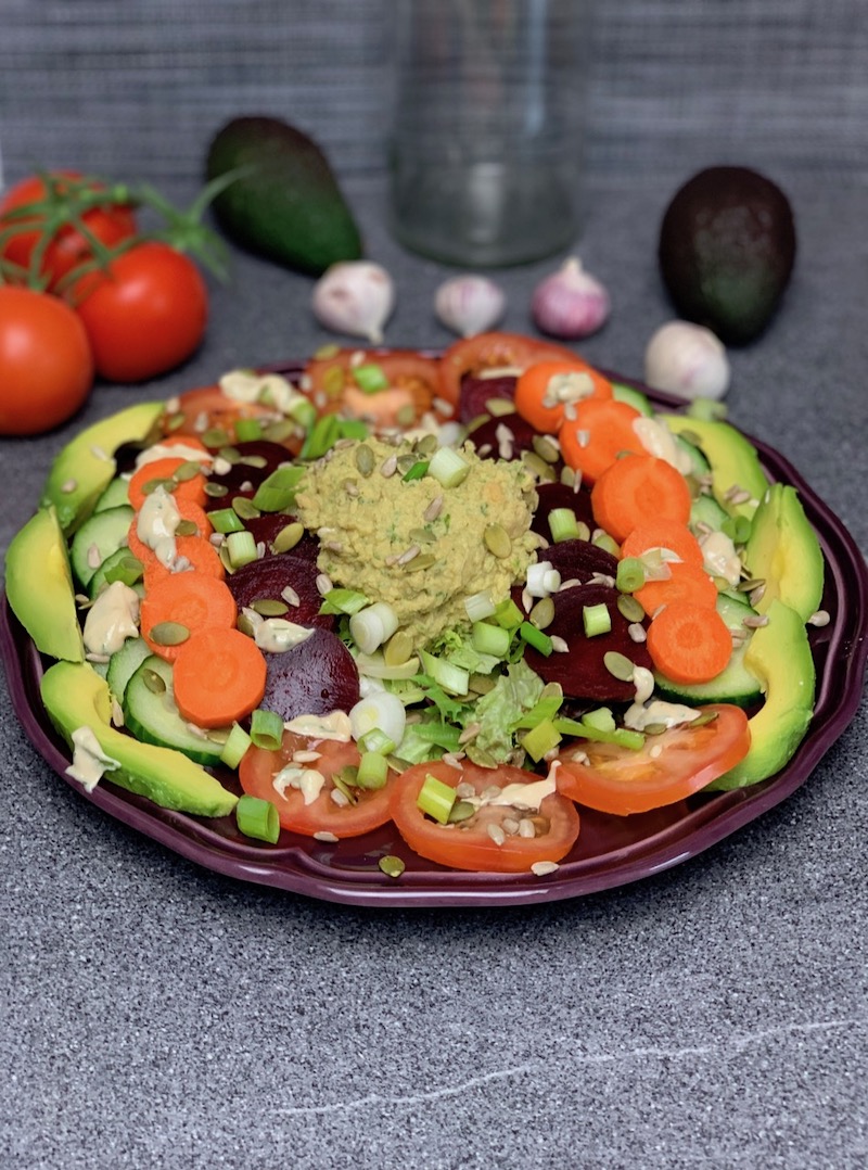 Vegan mix sallad Vegoweek